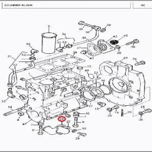 BOLT FLYWHEEL (3 CYLINDER)(18734 – 118734)
