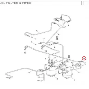 PIPE PUMP TO FTR(19069 – 119069S1)
