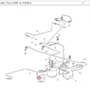 PIPE FILTER/F I PUMP(19070 – 119070S1)