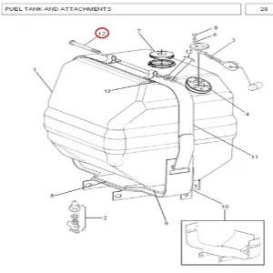 BOLT BRACKET FUEL TANK(19077 – 16249110)
