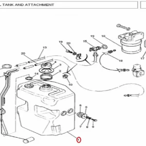 TANK FUEL MF375-385(193001 – 13614475)