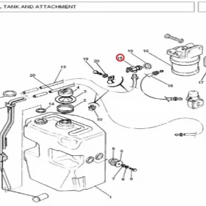 FUEL TAP MF385(193518 – 1193518)