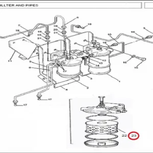 FILTER FUEL MF/375,385(193300 – 126566602)