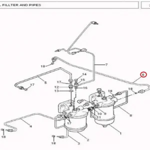 PIPE  L/PUMP TO FLTR(195001 – 1195001)
