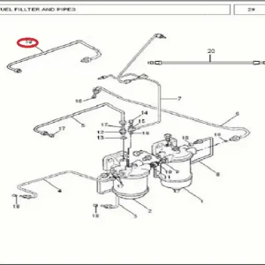 PIPE FLT TO HEATER SWITCH(198002 – 1198002)