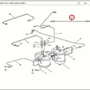 PIPE FUEL TANK TO LIFT PUMP(198006 – 1198006)
