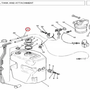 PIPE FUEL T OUTER(193524 – 1193524)