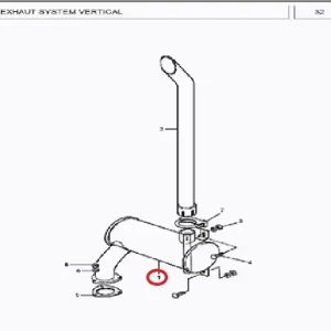 SILENCER ASSY.350(208001 – 1208001)
