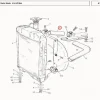HOSE UPPER RADIATOR MF240(21012 - 11869514)