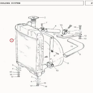 RADIATOR 240(21057 – 11680547)