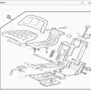 GRAMMER SEAT ASSY.M/F 375/385(223034 – 1223034)