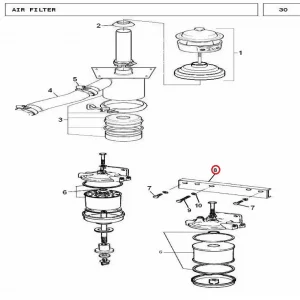 BRACKET DIESEL FILTR 240(23083 – 123083S1)