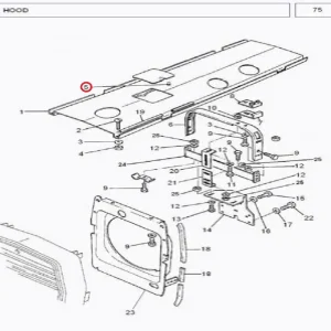 HOOD DAMPER(23137 – 123137)