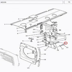SCREW 5/16 24X7/8(233230 – 1233230)