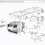 MOULDING STRIP HOOD TOP(23342 - 123342)