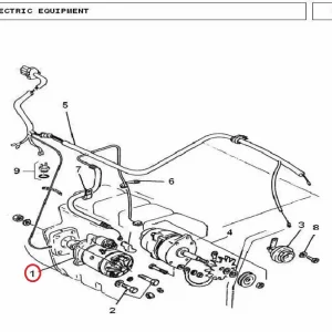 STARTER MOTOR 240(24001 – 11680065)