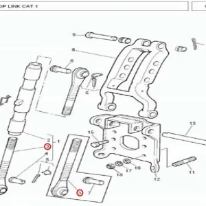 ASSY. – END TO P LINK(253180 – 1253180)