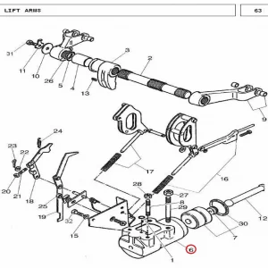 CYLINDER RAM MF240(26015 – 13599900)