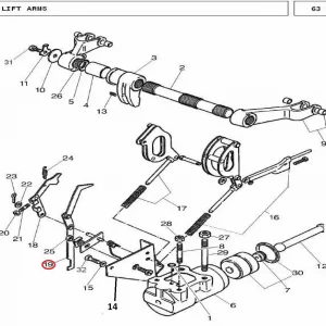 CAM LEVER(26044 – 11869093)