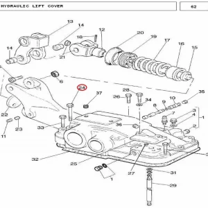 BOLT HYD.LIFT COVER(26095 – 126095)