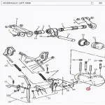 CYLINDER RAM MF-375(263058 - 13599859)