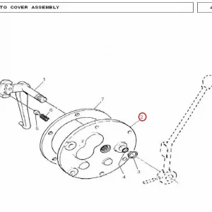 PLATE PTO MF-240(27004 – 1888108)