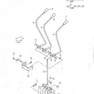 CONTROL VALVE – HELLI(271025 – 8A20A730431H)