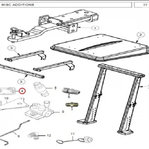 GASKET SELECTOR VALVE(27178 – 127178)
