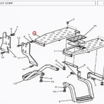 STEP PLATFORM RH 385(303801 - 11694027)