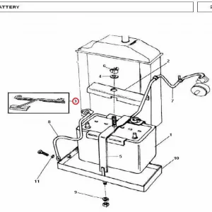 CLAMP BATTRY(31024 – 131024S1)