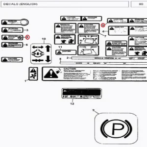 DECAL FUEL TANK(33047 – 133047)