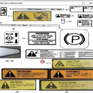 DECAL MAIN INSTRUCTION(33049 – 133049)