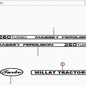EMBLEM MILLAT MF260(335006 – 1335006)