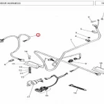 HARNESS FENDER RH - 240/260(34026 - 134026)