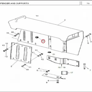 PLUG FENDER (RUBBER)(34199 – 134199)