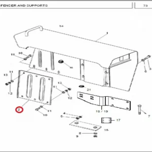 PLATE EXTENTION FENDER LH(345010 – 1345010)
