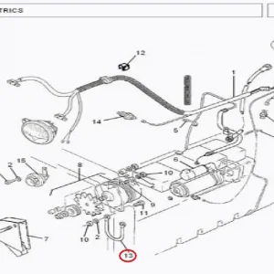 FRONT HARNESS EARTH(353105 – 1353105)