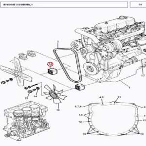 SPACER FAN 385(383005 – 1736519)