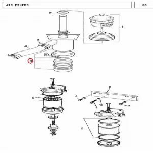 AIR CLEANER MF/240(45062 – 145062YD)