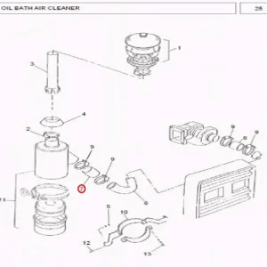 HOSE AIRCLEANER(455005 – 1455005)