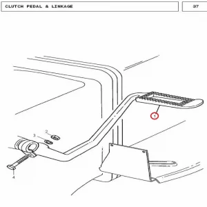 PEDAL  CLUTCH(46001 – 11861169)