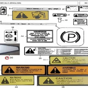 EMBLEM CONSOLE LH 375/385(483020 – 1483020)