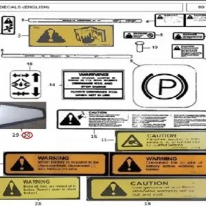 EMBLEM CONSOLE RH 375/385(483021)