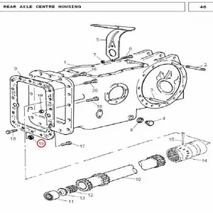 NUT DIFF CASE 240(10287 – 110287)