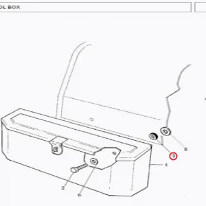 SPACER TOOL BOX(56005 – 1882690)