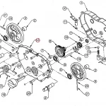 TRANSMISSION HOUSING BT COVER 5 13(560242 - 5560242)