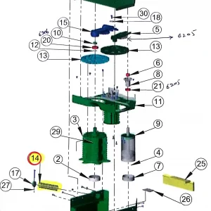 TOOTHED CYLINDER SPRING(560276 – 5560276)