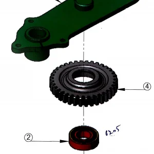 CYLINDER ARM STRAIGHT JF-92Z10(560407 – 502014529)