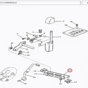 LINK PTO CONTROL(713037 – 13611703)