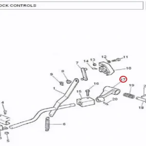 HOUSING- SPRING D/LOCK(733001 – 16249331)